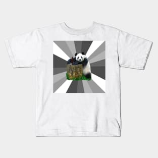 Pickup Line Panda Meme Kids T-Shirt